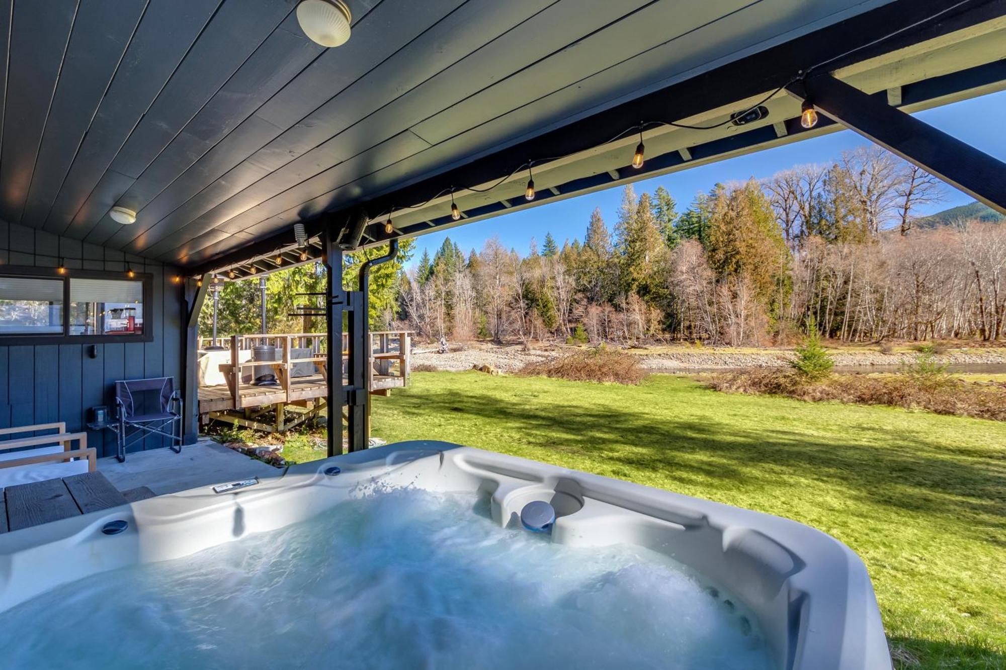 Waterfront Cabin At White Pass And Mount Rainier National Park Packwood Zewnętrze zdjęcie